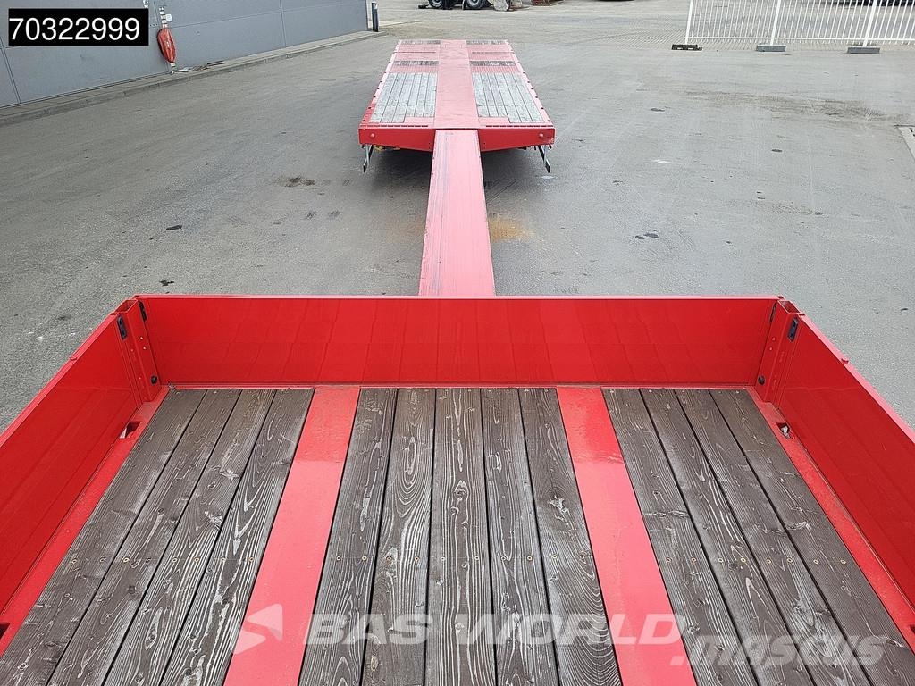 Schwarzmüller 3 axles NEW! 3x Steering Axles SAF Extendable Semirremolques de góndola rebajada