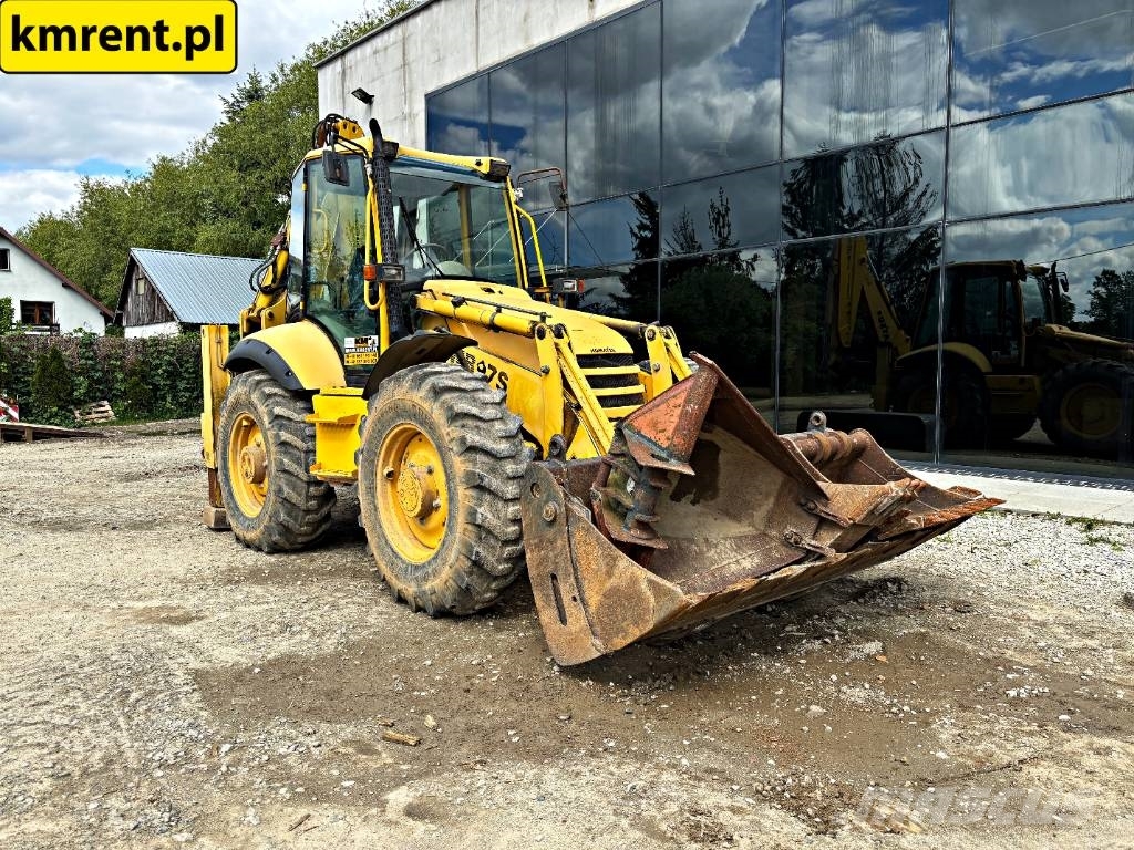 Komatsu WB 97 S-2 KOPARKO-ŁADOWARKA 2000R. | JCB 3CX 4CX C Koparko-ładowarki