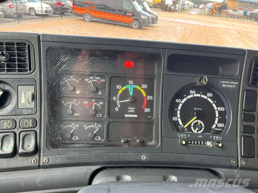 Scania P 94 4x2 TANK 9000 I + 1200 l / VACUUM Jurop PR150 Paine-/imuautot