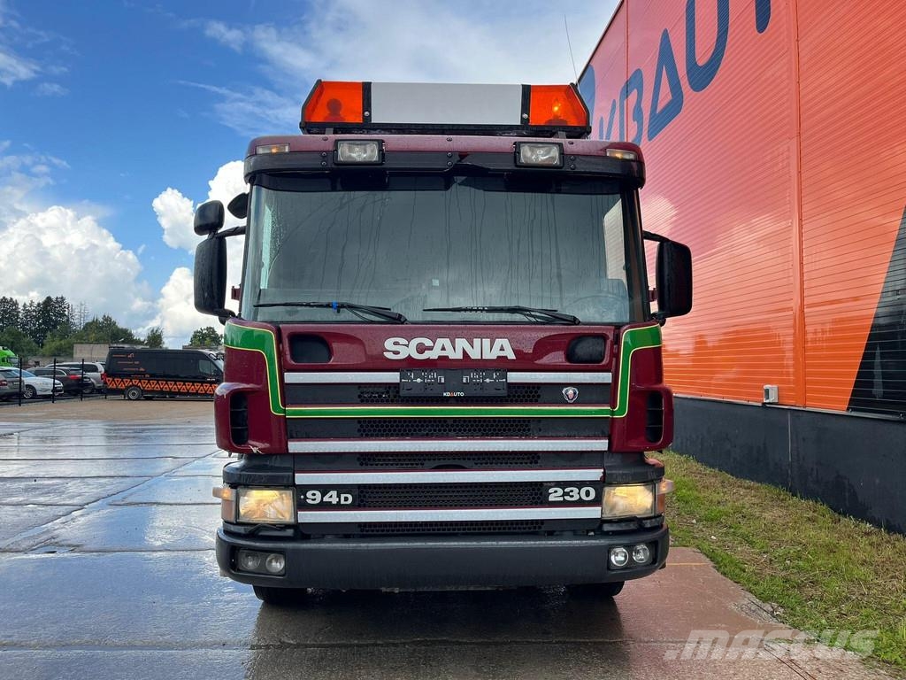 Scania P 94 4x2 TANK 9000 I + 1200 l / VACUUM Jurop PR150 Paine-/imuautot
