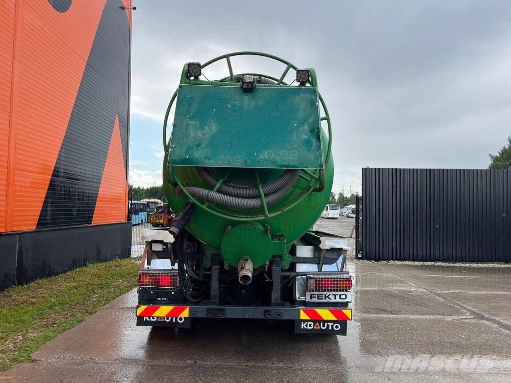 Scania P 94 4x2 TANK 9000 I + 1200 l / VACUUM Jurop PR150 Slamsugningsbil