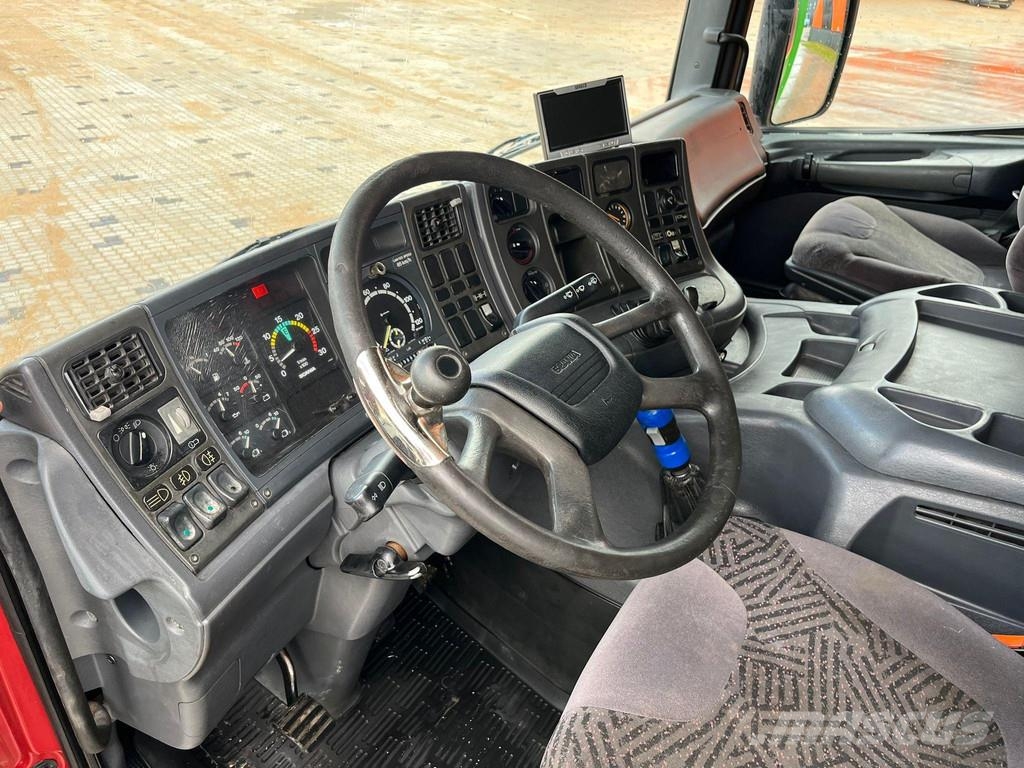 Scania P 94 4x2 TANK 9000 I + 1200 l / VACUUM Jurop PR150 Paine-/imuautot