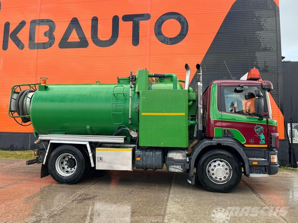 Scania P 94 4x2 TANK 9000 I + 1200 l / VACUUM Jurop PR150 Slamsugningsbil