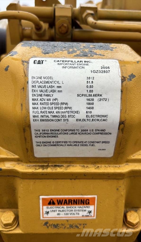 CAT 3512 B Motor Caterpillar Engine Motorlar