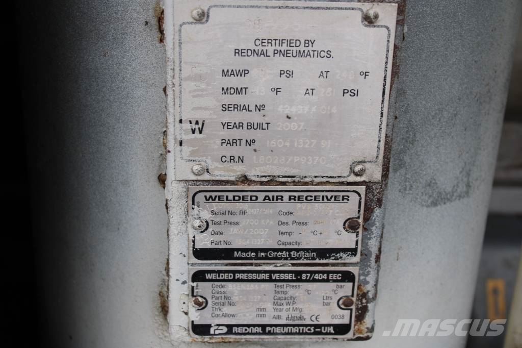 Atlas Copco XAMS 600 CD6 Kompresori