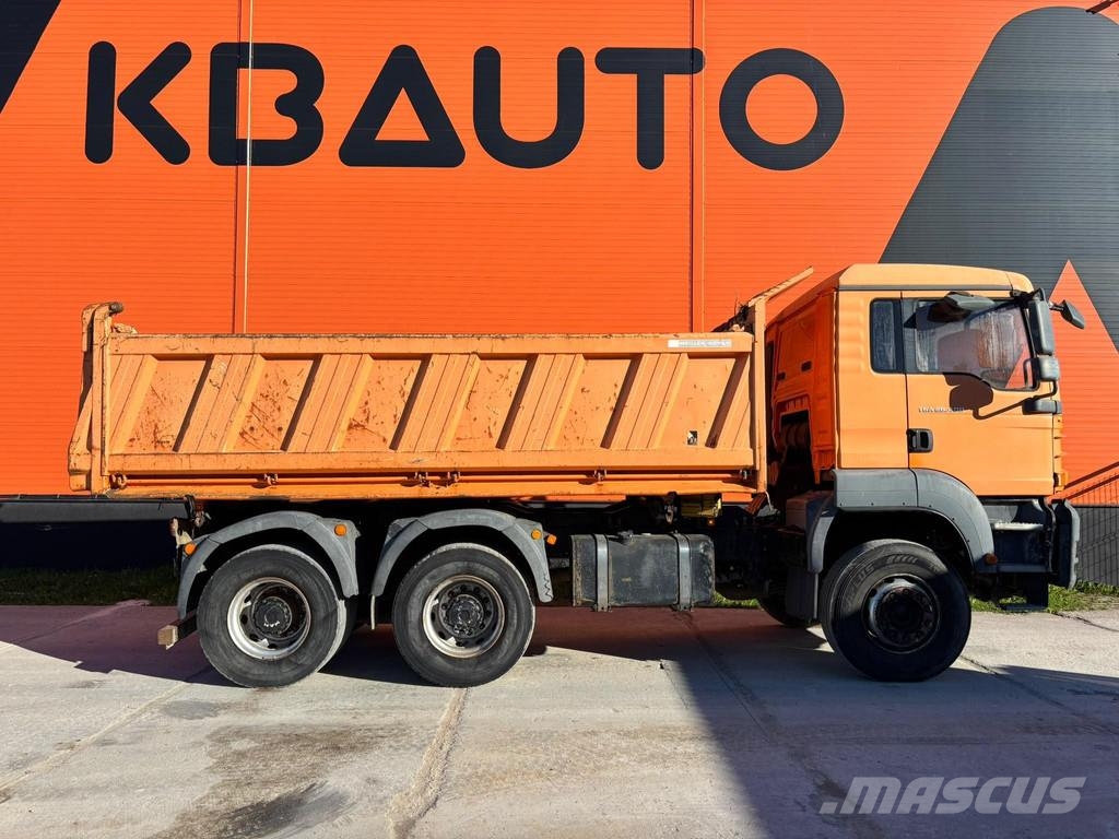 MAN TGA 26.400 6x4 FULLSTEEL / BOX L=4795 mm Pašizgāzējs