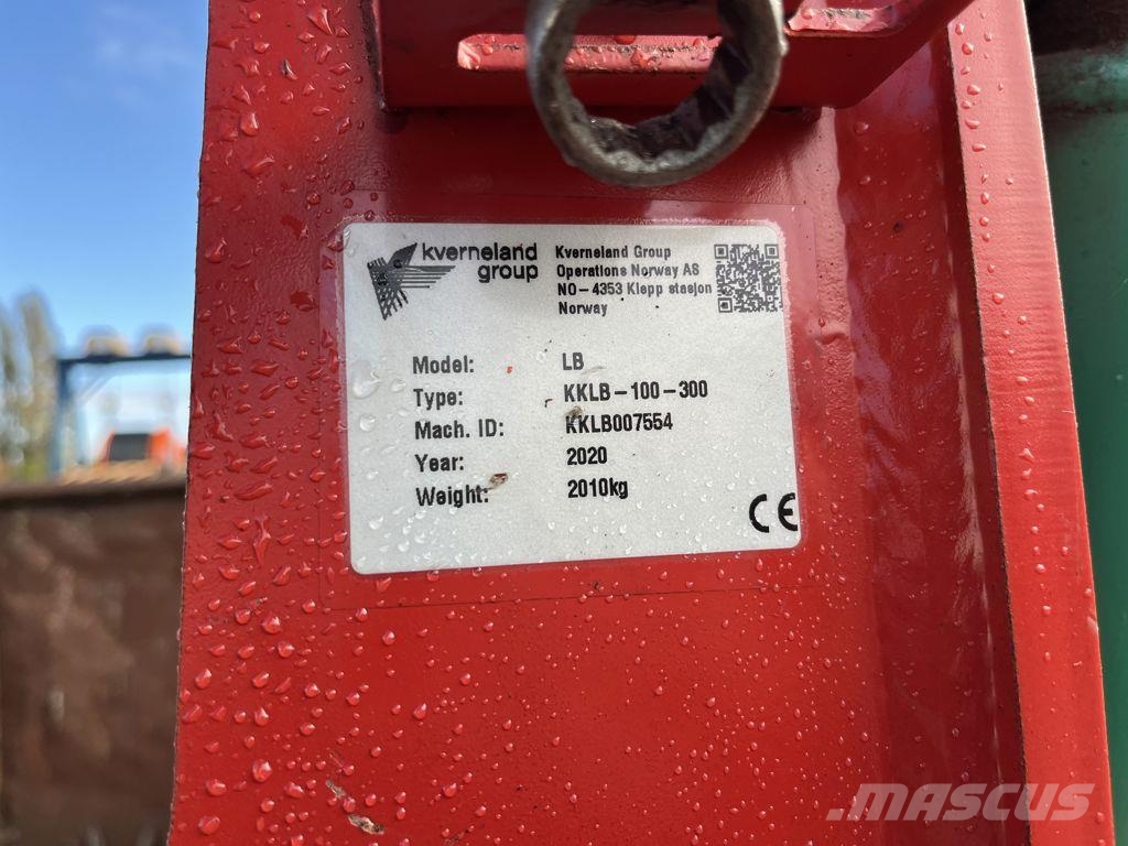 Kverneland LB100-300 Biler