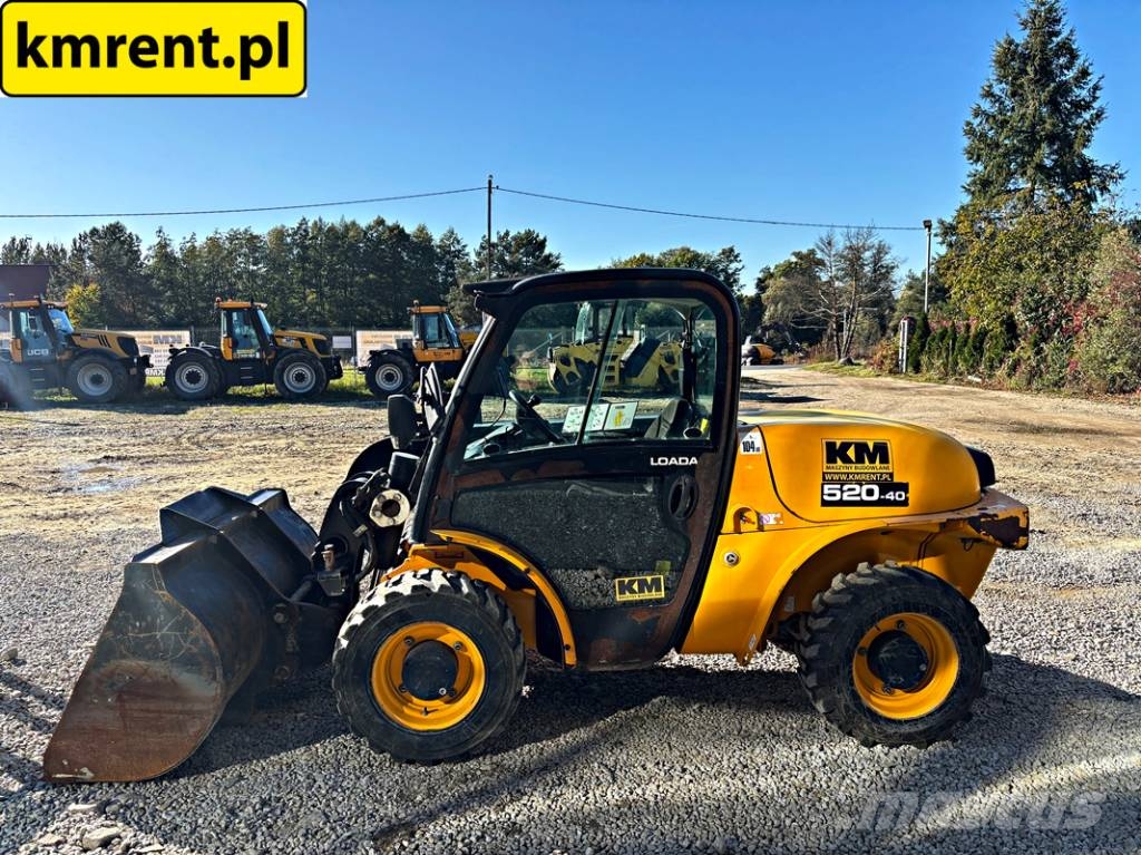 JCB 520-40 4WS ŁADOWARKA TELESKOPOWA 2019R 822 MTH | M Telescopic handlers