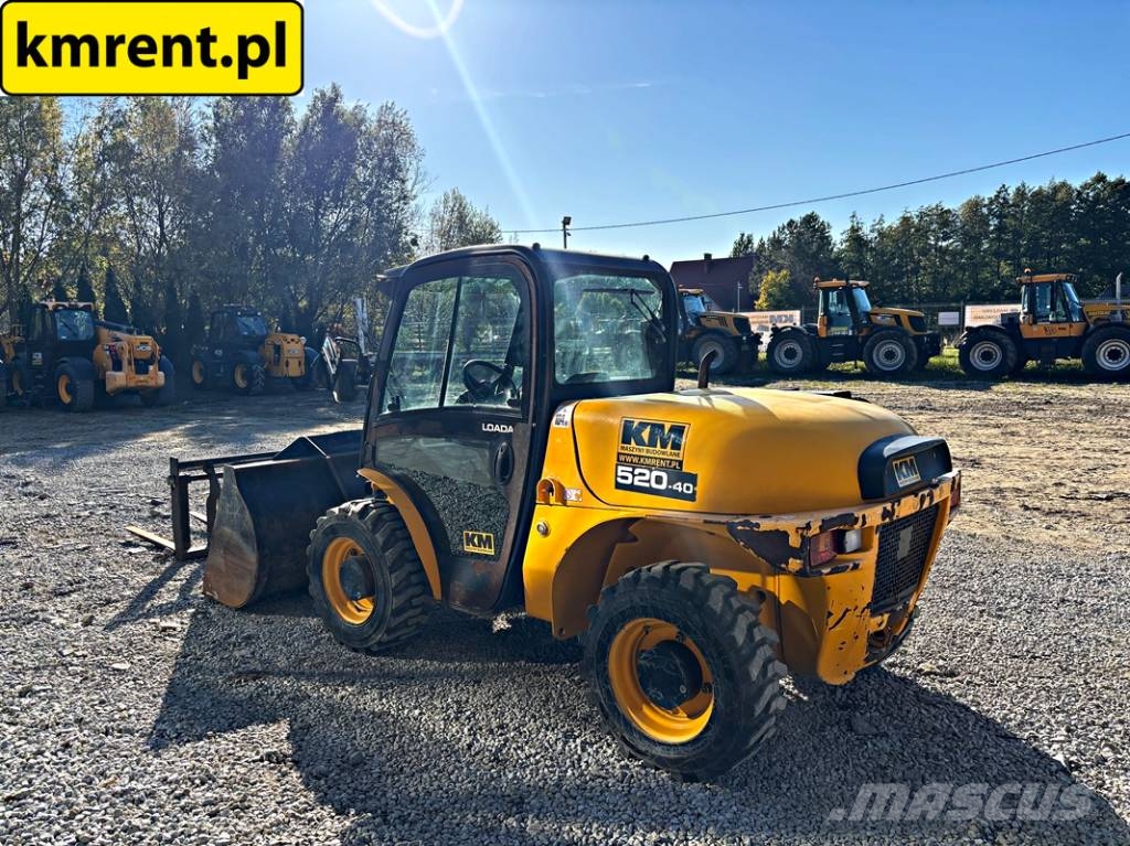 JCB 520-40 4WS ŁADOWARKA TELESKOPOWA 2019R 822 MTH | M Telescopic handlers