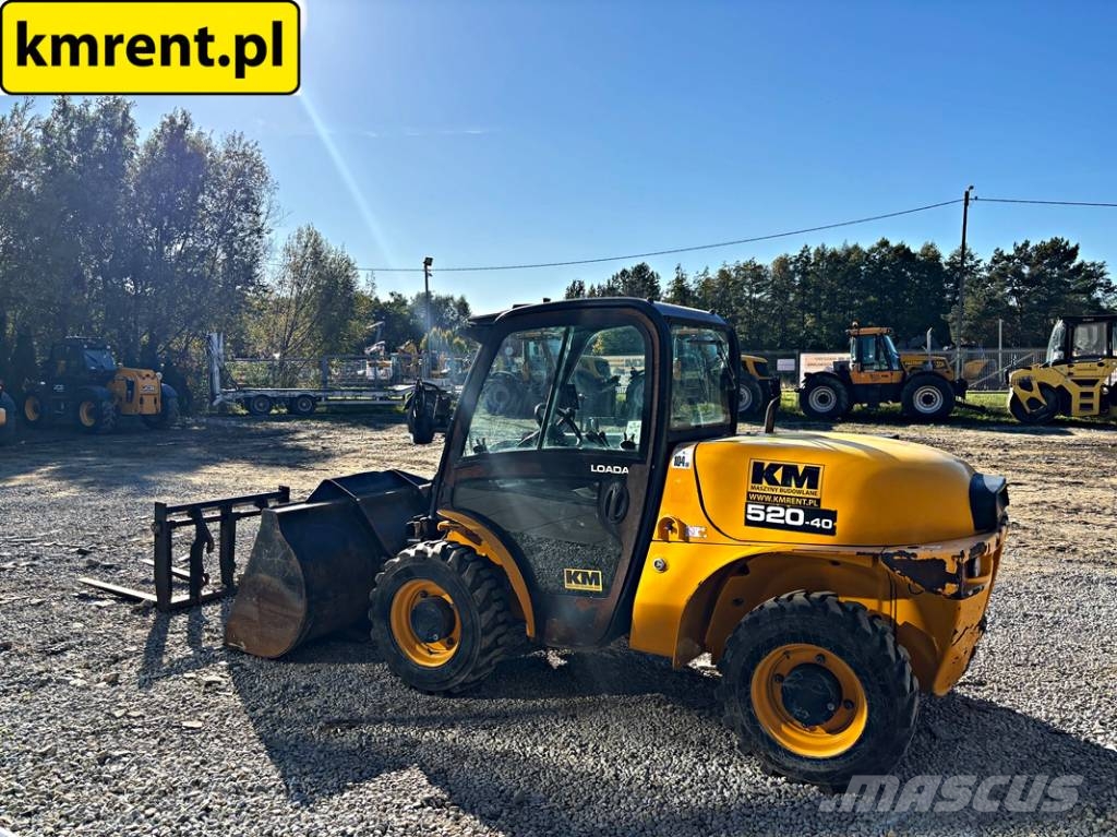 JCB 520-40 4WS ŁADOWARKA TELESKOPOWA 2019R 822 MTH | M Telescopic handlers