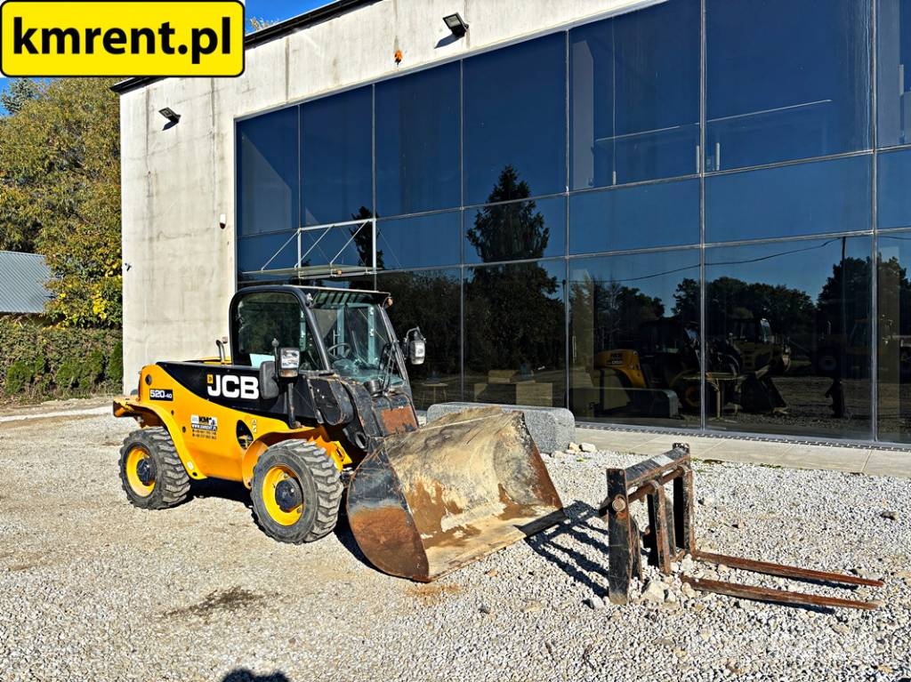 JCB 520-40 4WS ŁADOWARKA TELESKOPOWA 2019R 822 MTH | M Telescopic handlers
