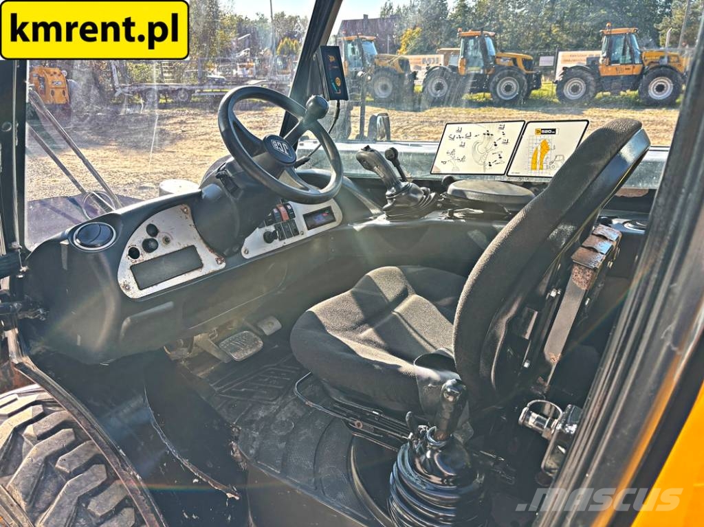 JCB 520-40 4WS ŁADOWARKA TELESKOPOWA 2019R 822 MTH | M Telescopic handlers