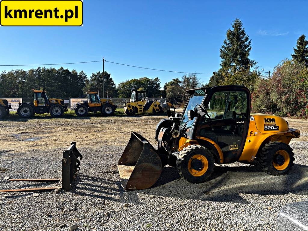 JCB 520-40 4WS ŁADOWARKA TELESKOPOWA 2019R 822 MTH | M Telescopic handlers