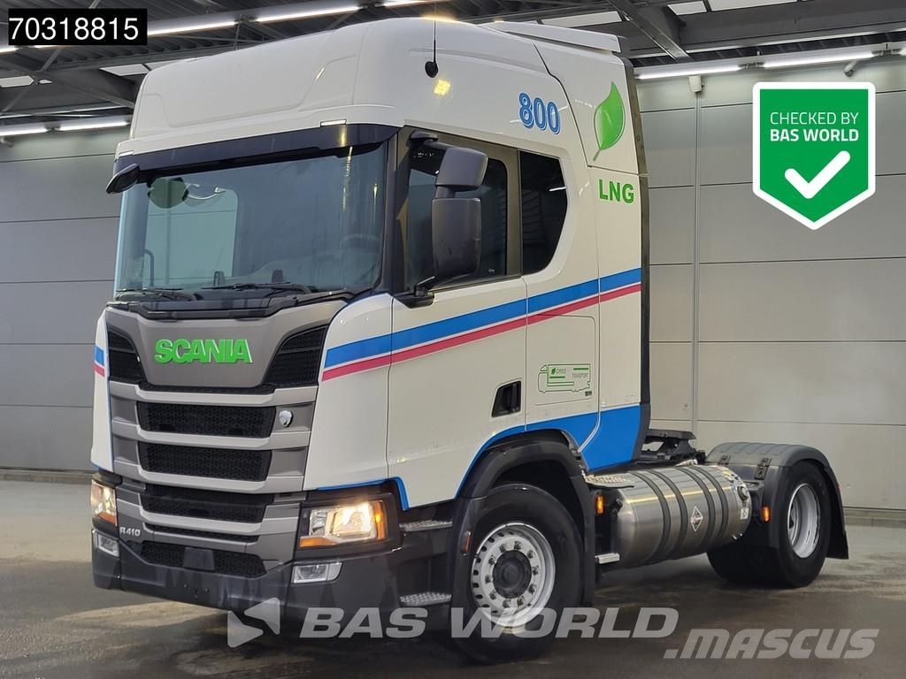 Scania R410 4X2 LNG! Retarder 2xTanks ACC Sattelzugmaschinen
