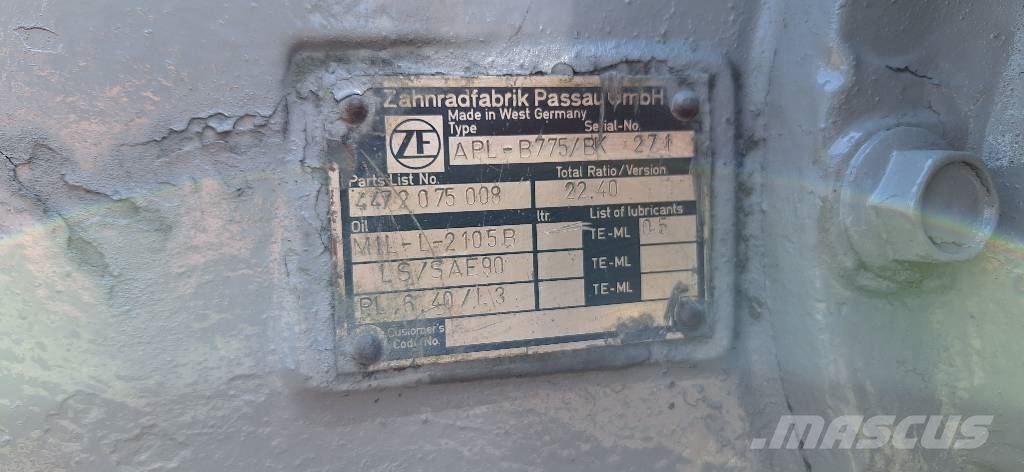 Zeppelin most przód ZM19 Osi