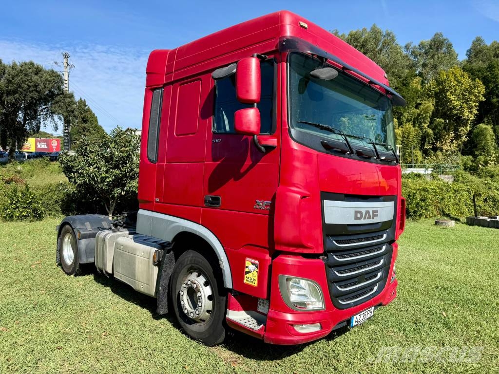 DAF XF 510 中古トラクターヘッド | トレーラーヘッド