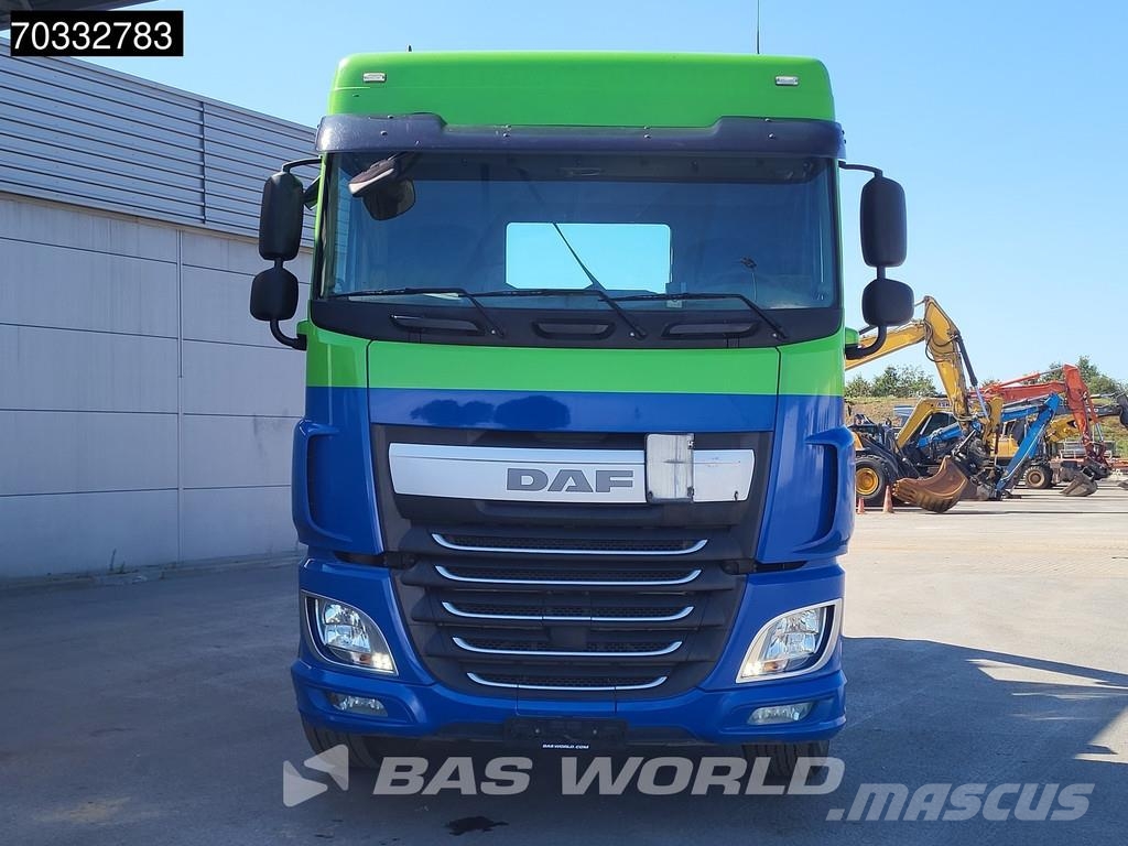 DAF XF 510 6X2 Meiller AK 16 MT Skip Loader Steering a Koukkulava kuorma-autot
