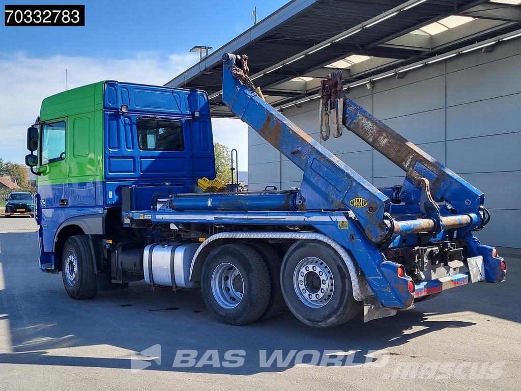 DAF XF 510 6X2 Meiller Skip Loader Automatic Euro 6 شاحنات الرافعات الخطافية