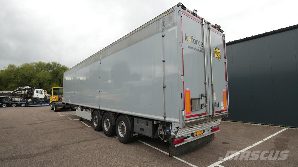Kraker 3 AXLE WALKING FLOOR 90m3 Cajas de piso oscilante