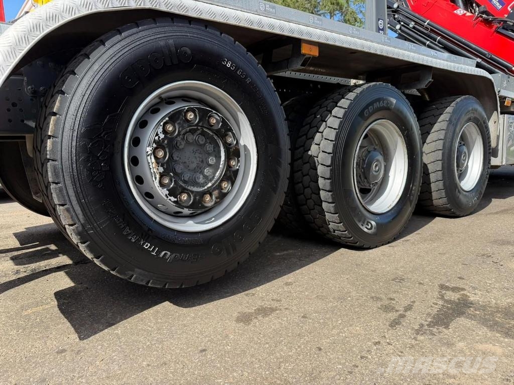 Mercedes-Benz AROCS 3643 8x4 21m! KRAN FASSI F305 (7x) + 2T WINC Visurgājēji celtņi