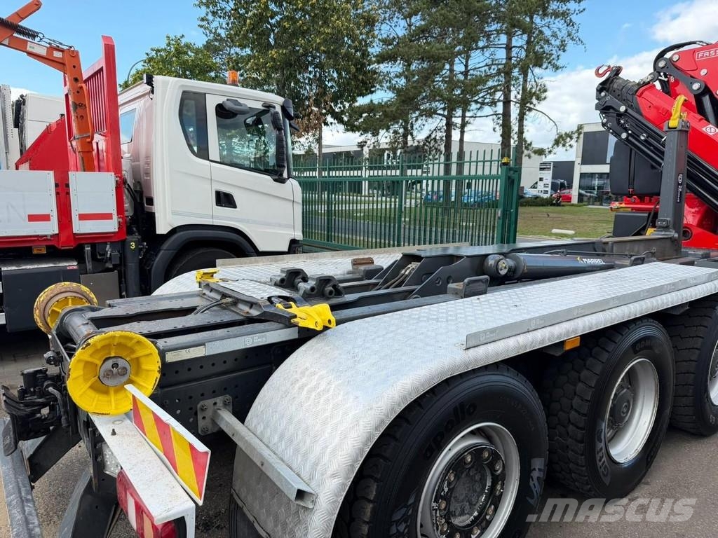 Mercedes-Benz AROCS 3643 8x4 21m! KRAN FASSI F305 (7x) + 2T WINC Visurgājēji celtņi