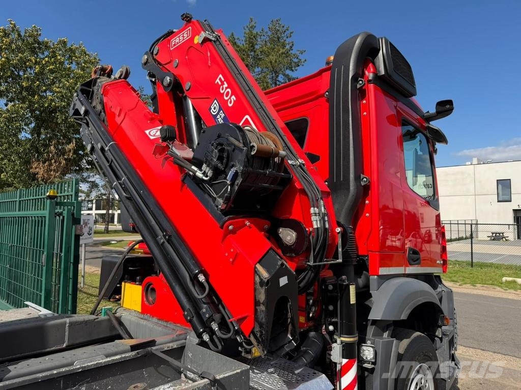 Mercedes-Benz AROCS 3643 8x4 21m! KRAN FASSI F305 (7x) + 2T WINC Visurgājēji celtņi
