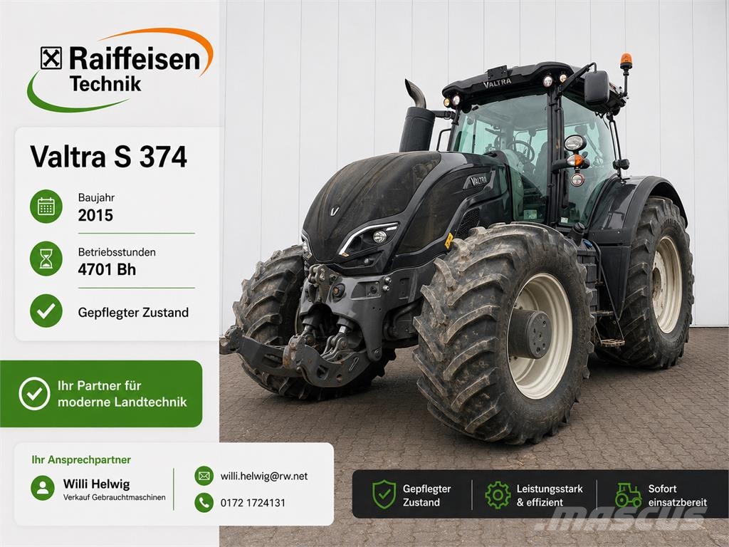 Valtra S 374 Tractores