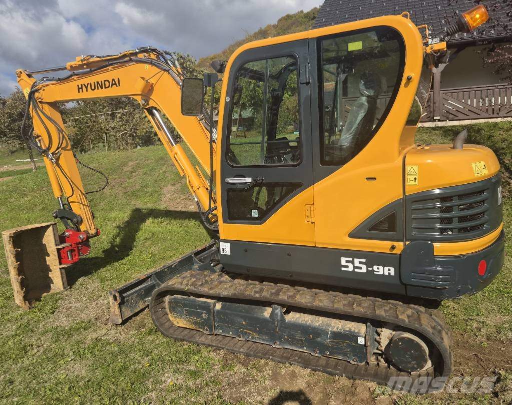 Hyundai Robex 55-9 Mini kotrók < 7t