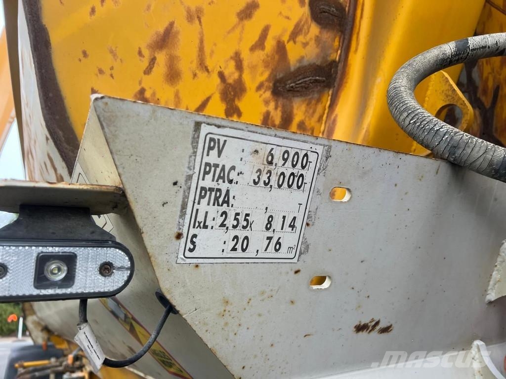 Kaiser Robuste S330 Самосвальные полуприцепы