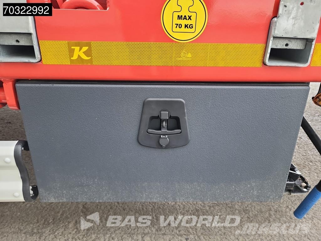 Kässbohrer LB3E 3 axles Steering+Lift Axle Extendable Ramps Semi-reboques rebaixados