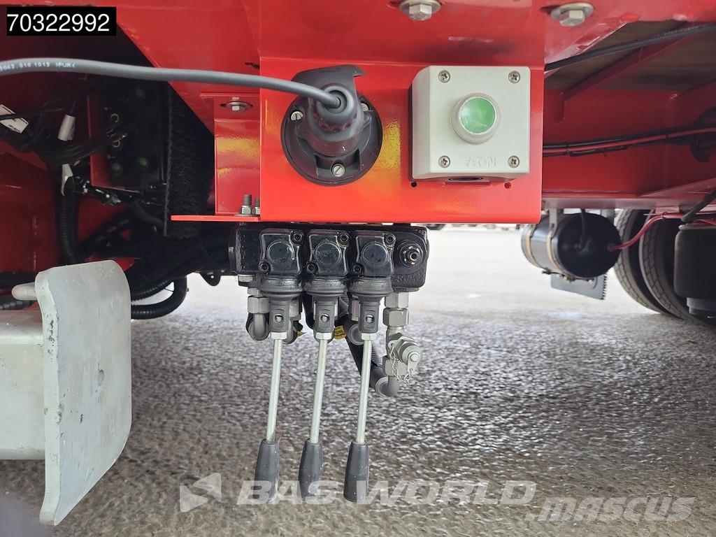 Kässbohrer LB3E 3 axles Steering+Lift Axle Extendable Ramps Semi-reboques rebaixados