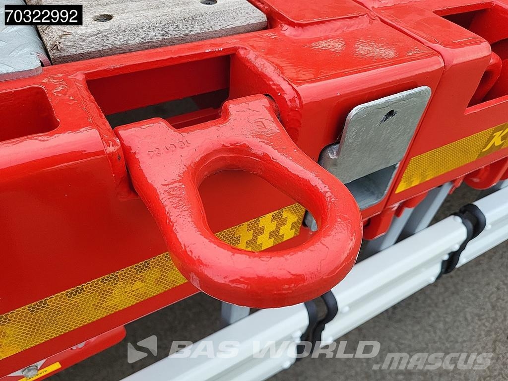 Kässbohrer LB3E 3 axles Steering+Lift Axle Extendable Ramps Semi-reboques rebaixados