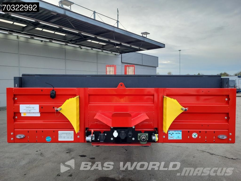 Kässbohrer LB3E 3 axles Steering+Lift Axle Extendable Ramps Semi-reboques rebaixados