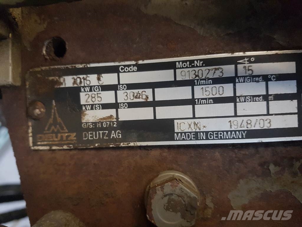 Deutz BF6M1015C USED Двигатели
