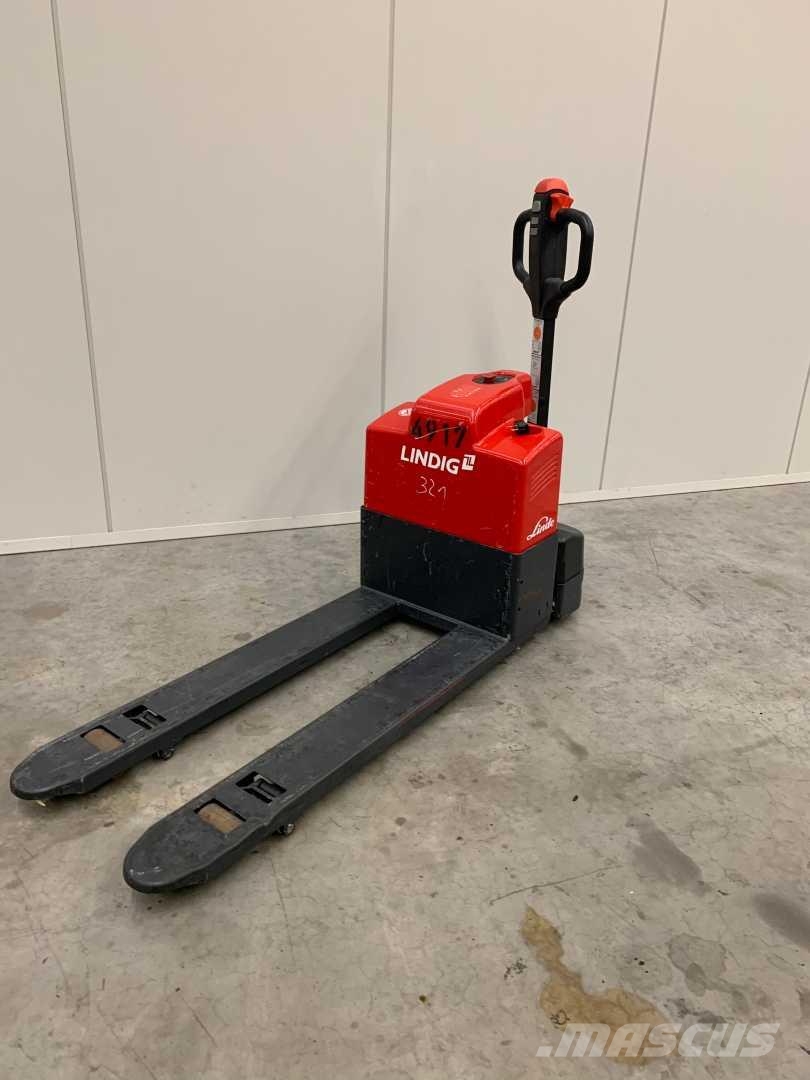 Linde MT15 Παλετοφόρα πεζού χειριστή με ιστό