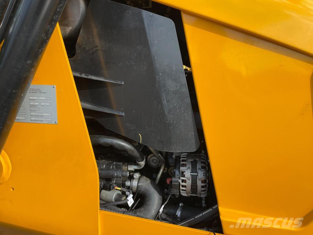 JCB 3DX 4WD hammerlines Graaf-laadcombinaties