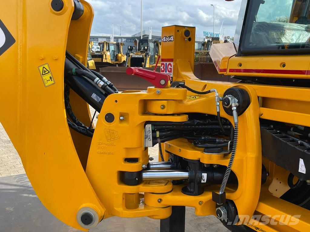 JCB 3DX 4WD hammerlines Graaf-laadcombinaties