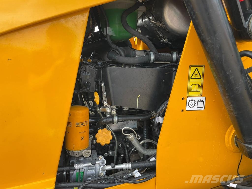 JCB 3DX 4WD hammerlines Graaf-laadcombinaties