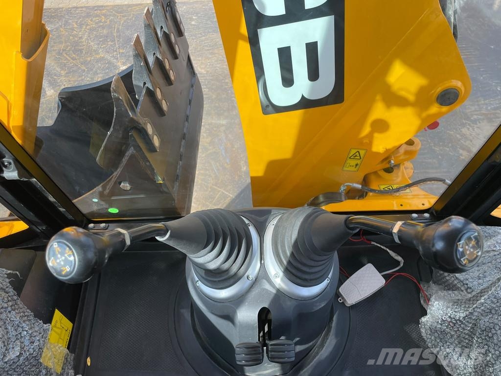 JCB 3DX 4WD hammerlines Graaf-laadcombinaties