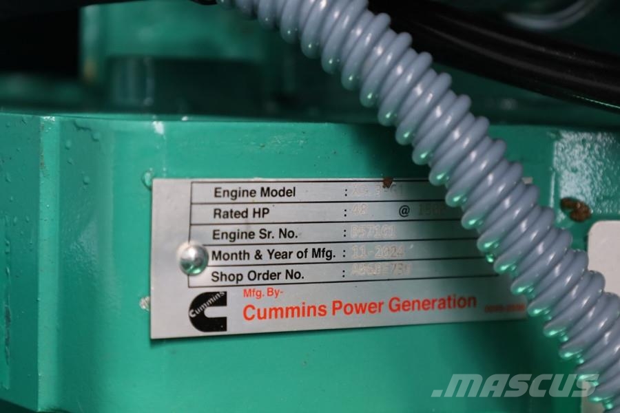 Cummins C38D5QS Declaration of Conformity, Diesel, 38kVA, ディーゼル発電機