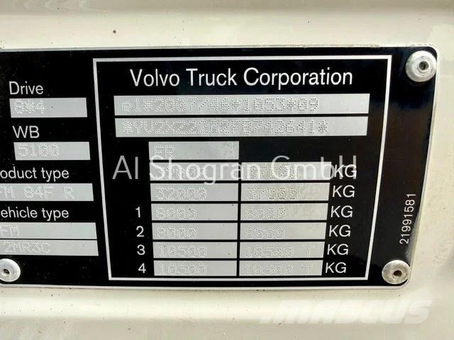 Volvo FM 410 / 8x4 / Blatt - Luft / Eu6 Kuorma-autoalustat