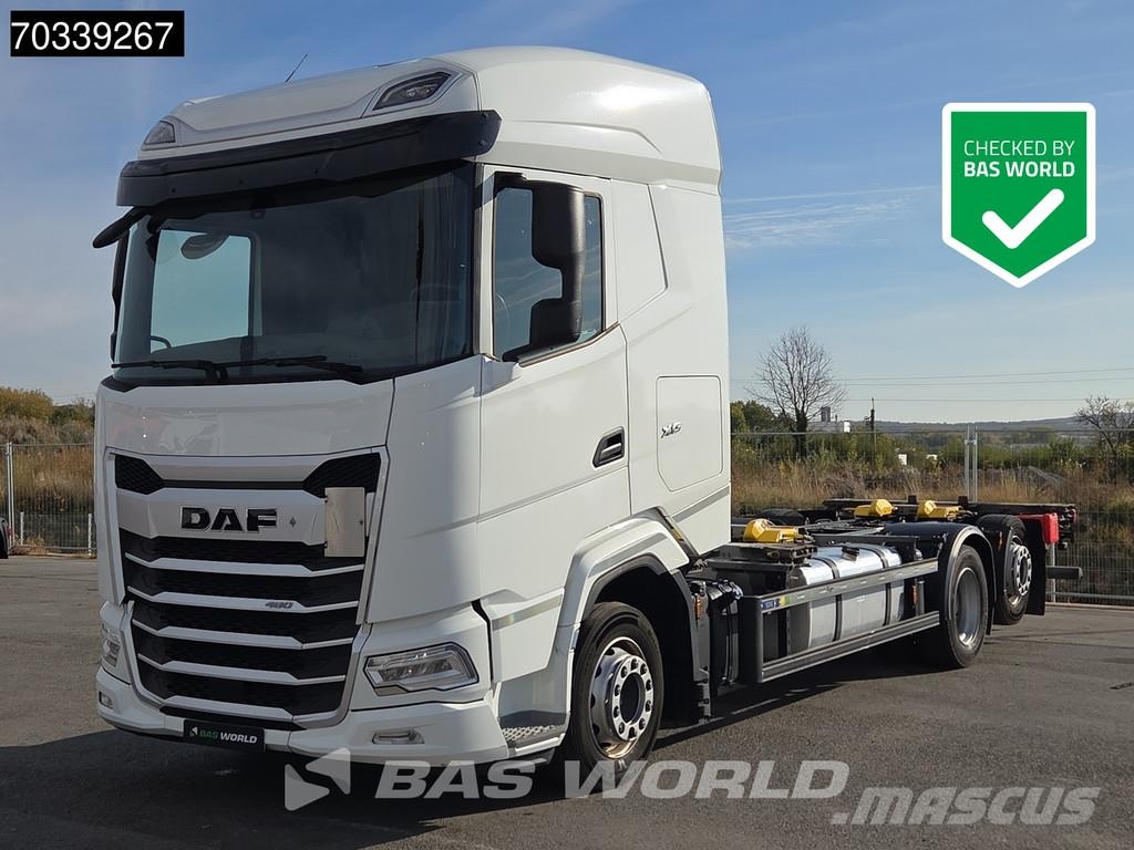 DAF XG 480 6X2 BDF Lift+steering axle Full Air ACC Eur Demontažnii kamioni za podizanje kabela