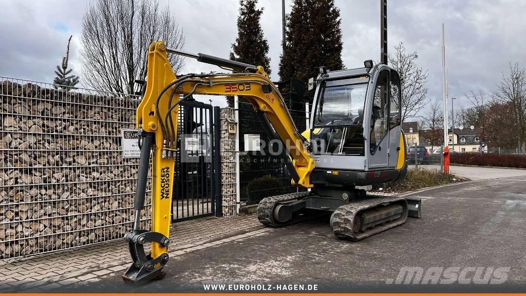 Wacker Minibagger 3503, VDS Kabine, Schnellwechsler MS03 حفارات صغيرة أقل من 7 طن (حفارات صغيرة)