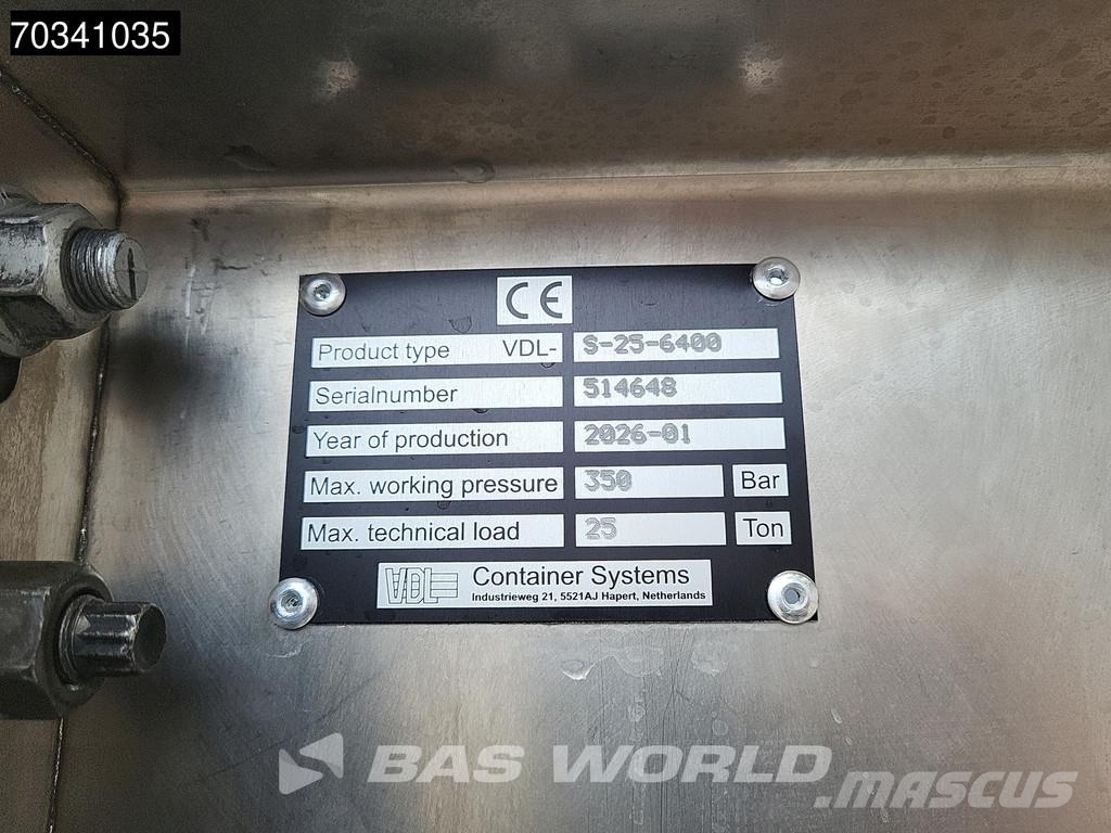 Volvo FH 500 6X2 COMING SOON VDL 25-6400 container syste Vrachtwagen met containersysteem