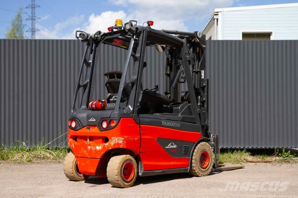 Linde E 25 Elektrikli forkliftler