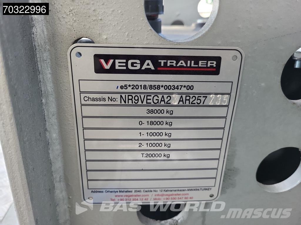 Vega Euromax 2 axles Extendable / 2 Decks Autotransporter