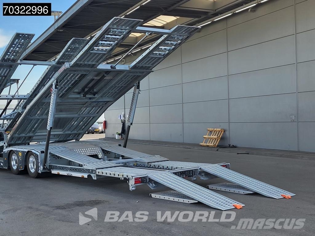 Vega Euromax 2 axles Extendable / 2 Decks 車両運搬用トレーラー