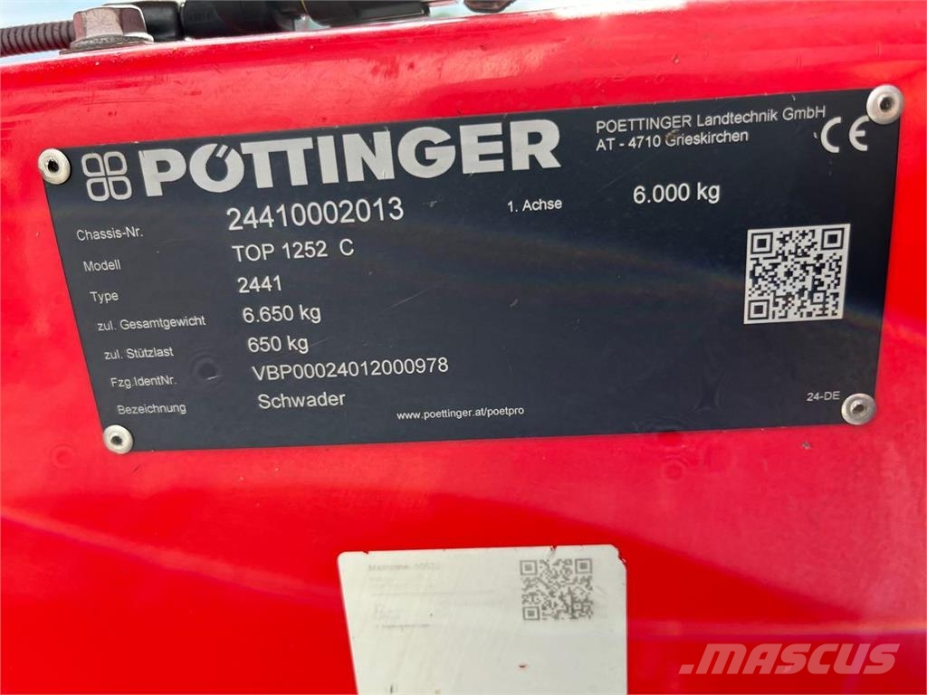 Pöttinger TOP 1252 C 윈드로어