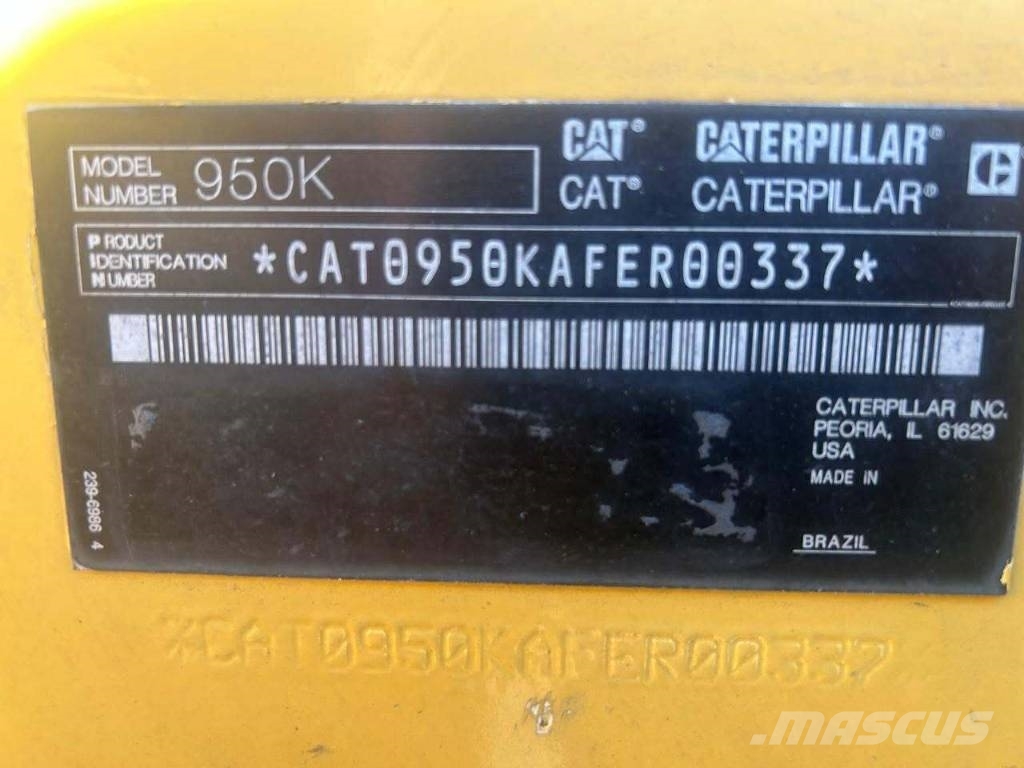 CAT 950 K WHEEL LOADER ONLY FOR PARTS Колесни товарачи