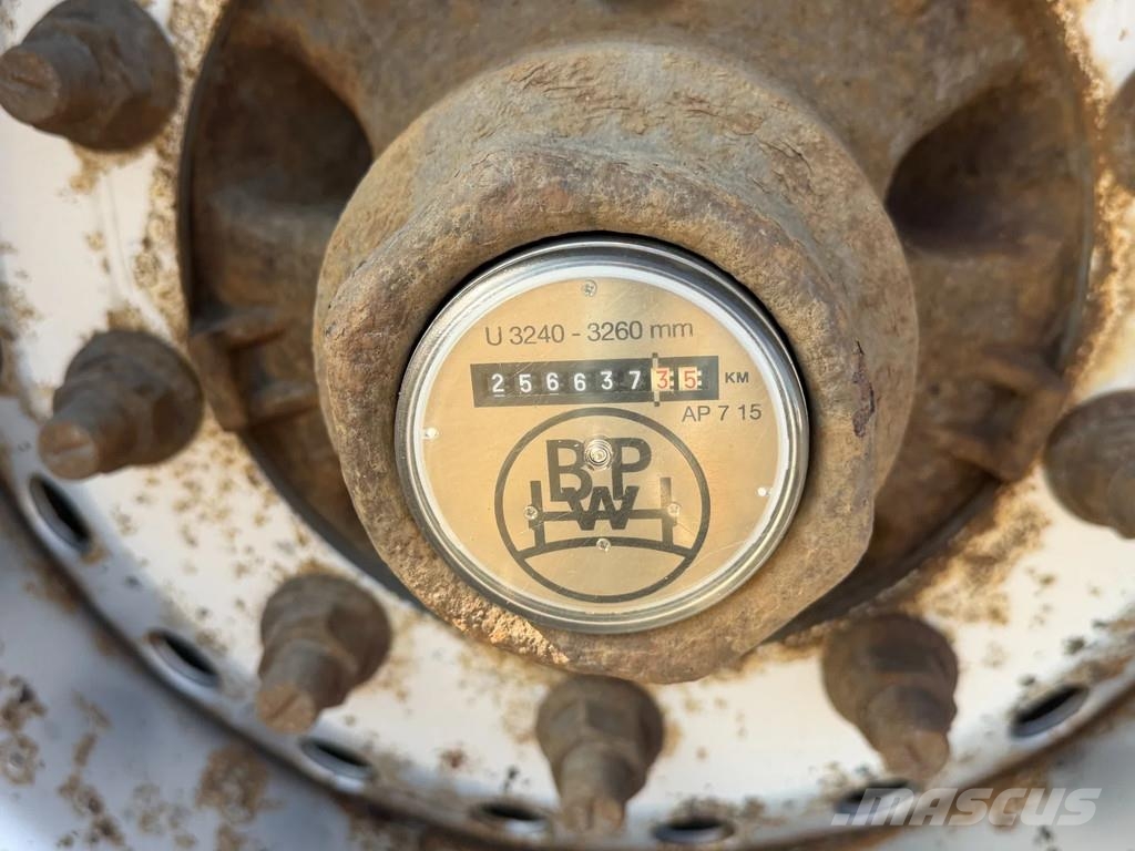 Krone N/A SD Schuifzeil/Dak / BPW-Axle / Huckepack Schuifzeilen